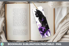 GorgeousBS03 Purple Drips Bookmark design.