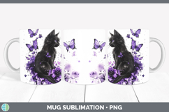GorgeousBS03 Purple Drips Mug Wrap design.