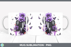 GorgeousBS03 Purple Drips Mug Wrap design.
