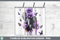 GorgeousBS03 Purple Drips Tumbler design.