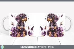 GorgeousBS03 Purple Drips Mug Wrap design.