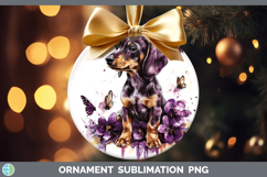 GorgeousBS03 Purple Drips Ornament design.