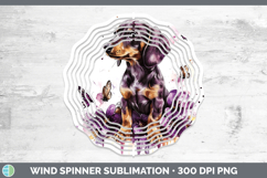 GorgeousBS03 Purple Drips Wind Spinner design.