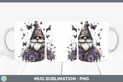 GorgeousBS03 Purple Drips Mug Wrap design.