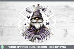 GorgeousBS03 Purple Drips Wind Spinner design.