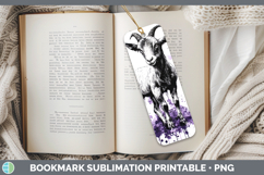 GorgeousBS03 Purple Drips Bookmark design.