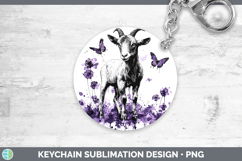 GorgeousBS03 Purple Drips Keychain design.
