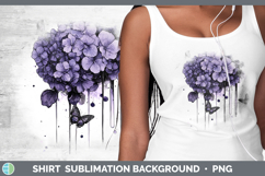 GorgeousBS03 Purple Drips Shirt design.