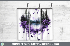 GorgeousBS03 Purple Drips Tumbler design.