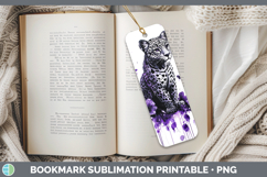 GorgeousBS03 Purple Drips Bookmark design.