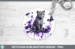 GorgeousBS03 Purple Drips Keychain design.