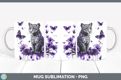 GorgeousBS03 Purple Drips Mug Wrap design.