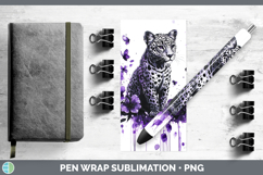 GorgeousBS03 Purple Drips Pen Wrap design.