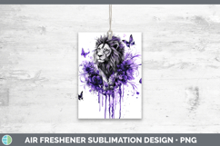 GorgeousBS03 Purple Drips Air Freshener design.