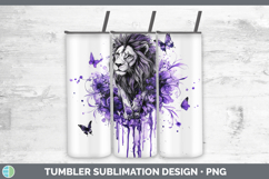 GorgeousBS03 Purple Drips Tumbler design.
