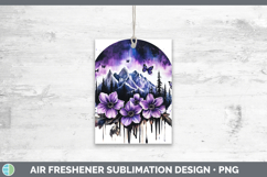 GorgeousBS03 Purple Drips Air Freshener design.