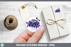 GorgeousBS03 Purple Drips Stickers design.