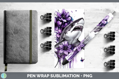 GorgeousBS03 Purple Drips Pen Wrap design.