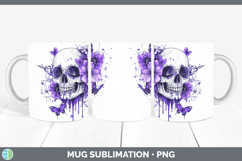 GorgeousBS03 Purple Drips Mug Wrap design.