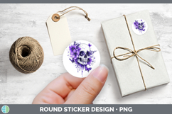 GorgeousBS03 Purple Drips Stickers design.