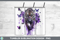 GorgeousBS03 Purple Drips Tumbler design.