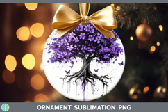 GorgeousBS03 Purple Drips Ornament design.