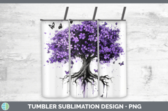 GorgeousBS03 Purple Drips Tumbler design.