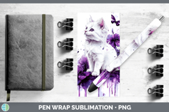 GorgeousBS03 Purple Drips Pen Wrap design.