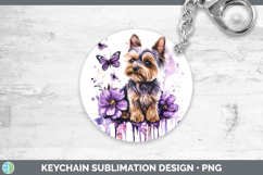 GorgeousBS03 Purple Drips Keychain design.