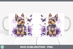 GorgeousBS03 Purple Drips Mug Wrap design.