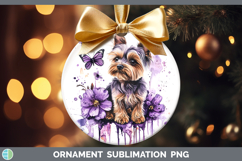 GorgeousBS03 Purple Drips Ornament design.
