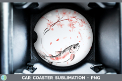 GorgeousBS03 Sakura Car Coaster design.