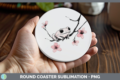 GorgeousBS03 Sakura Round Coaster design.