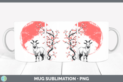 GorgeousBS03 Sakura Mug Wrap design.