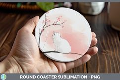GorgeousBS03 Sakura Round Coaster design.