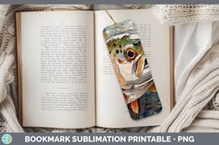 GorgeousBS03 Thick Paint Bookmark design.