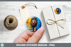 GorgeousBS03 Thick Paint Stickers design.