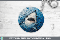 GorgeousBS03 Thick Paint Keychain design.