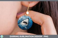 GorgeousBS03 Thick Paint Round Earrings design.