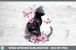 GorgeousBS035 Pink Drips Wind Spinner design.