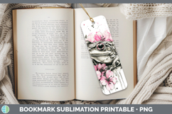 GorgeousBS035 Pink Drips Bookmark design.