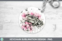 GorgeousBS035 Pink Drips Keychain design.