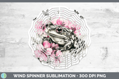 GorgeousBS035 Pink Drips Wind Spinner design.
