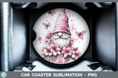 GorgeousBS035 Pink Drips Car Coaster design.