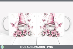GorgeousBS035 Pink Drips Mug Wrap design.
