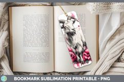 GorgeousBS035 Pink Drips Bookmark design.