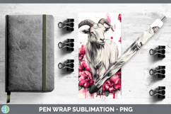 GorgeousBS035 Pink Drips Pen Wrap design.