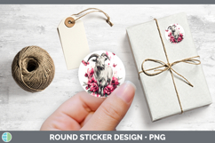 GorgeousBS035 Pink Drips Stickers design.
