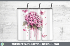 GorgeousBS035 Pink Drips Tumbler design.