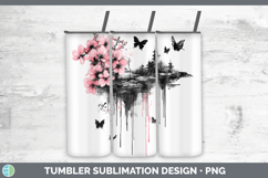 GorgeousBS035 Pink Drips Tumbler design.